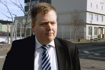 رئيس الوزراء الإيسلندي سيغموندور دافيد غونلاوغسون
