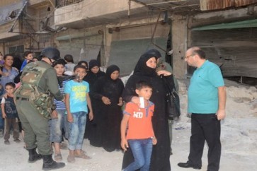 خروج المدنيين من أحياء حلب