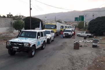وصول قافلة المساعدات إلى مضايا