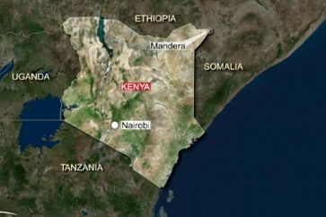 كينيا خريطة جغرافية