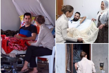 السيدة أسماء الأسد تزور جرحى الجيش السوري في ريف السويداء