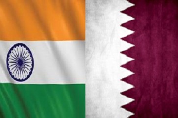 علم قطر والهند