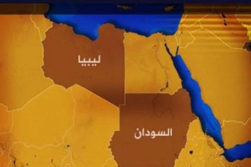 الحدود السودانية الليبية