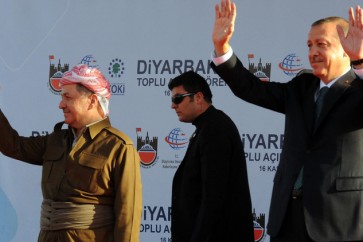 أردوغان وبارزاني يبحثان عملية تحرير الموصل