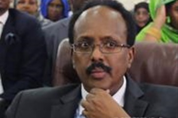 رئيس الجمهورية الصومالي  محمد عبدالله فرماجو