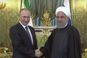 بوتين التقى روحاني