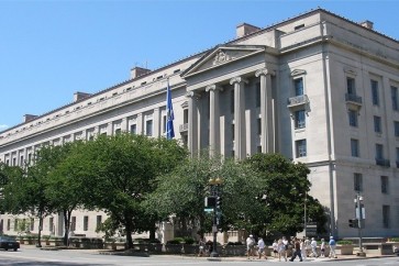 مبنى وزارة العدل الأمريكية في واشنطن