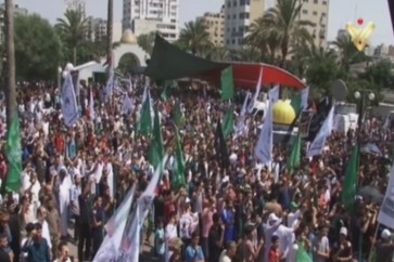 مسيرات حاشدة في غزة دعما للاقصى