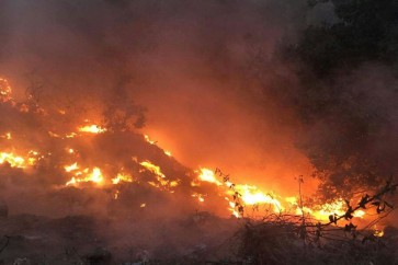 النيران تلتهم وادي جهنم في عكار