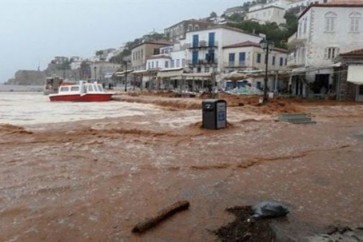فيضانات في اليونان
