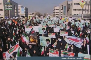 تظاهرات في ايران