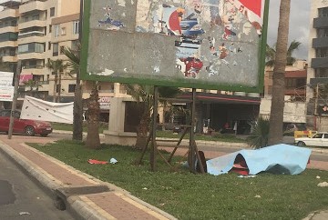 مجهولون مزقوا لافتات انتخابية للقوات اللبنانية في صيدا