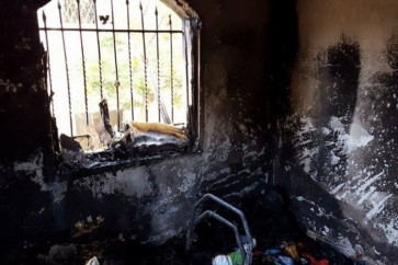 نجاة عائلة دوابشة بعد اقدام المستوطنين على حرق منزلهم في دوما