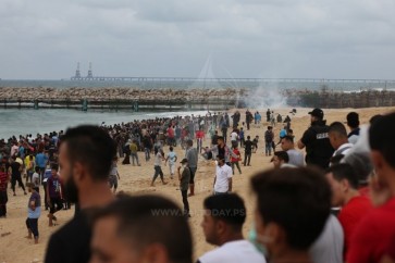 مسير بحري شرق  غزة