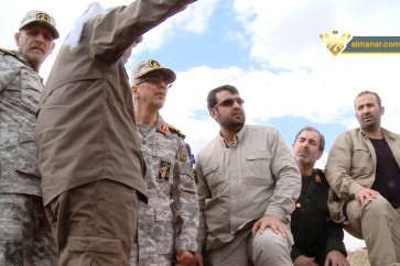 رئيس الأركان الإيراني يزور المواقع المحررة في دير الزور وصولاً إلى البوكمال