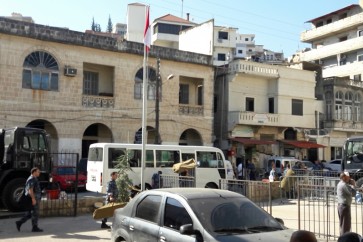 انتشار أمني أمام المصارف والدوائر الرسمية في حلبا