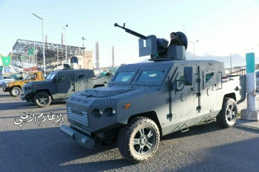 عربات أمنية مدرعة يمنية