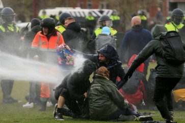 احتجاجات هولندا