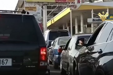 ازمة البنزين في لبنان