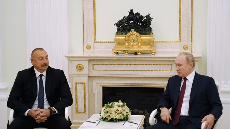 علييف: بوتين لعب دوراً فعالاً في تسوية نزاع قره باغ