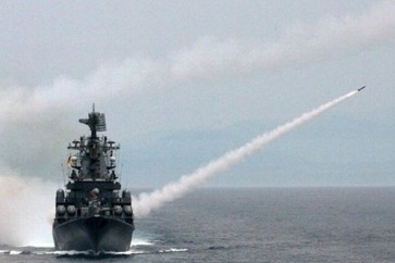 سفن حربية روسية وهندية