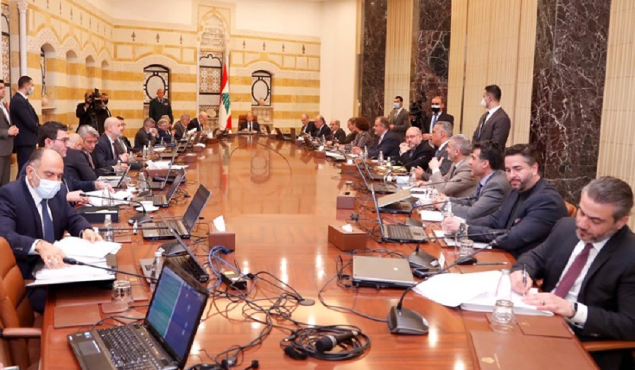 مجلس الوزراء في قصر بعبدا