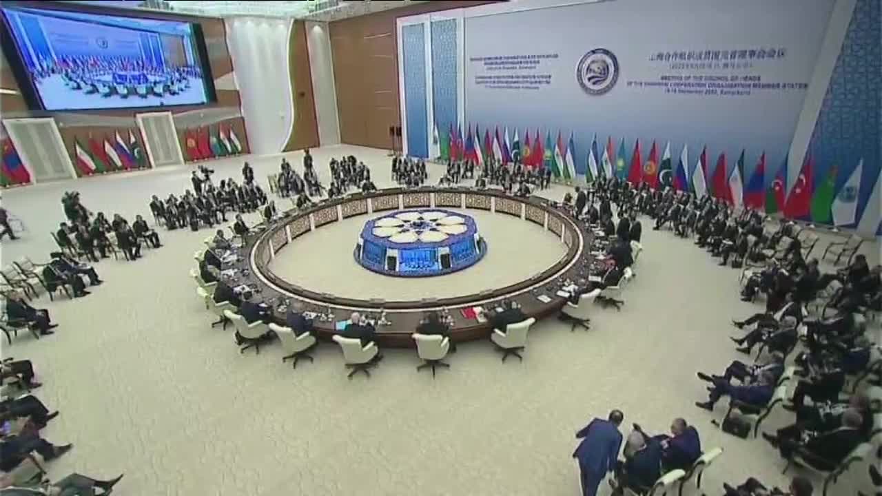 أوزبكستان قمة شنغهاي تؤكد التعاون بمكافحة الارهاب وضرورة ت...للبرنامج النووي الايراني - snapshot 69.87