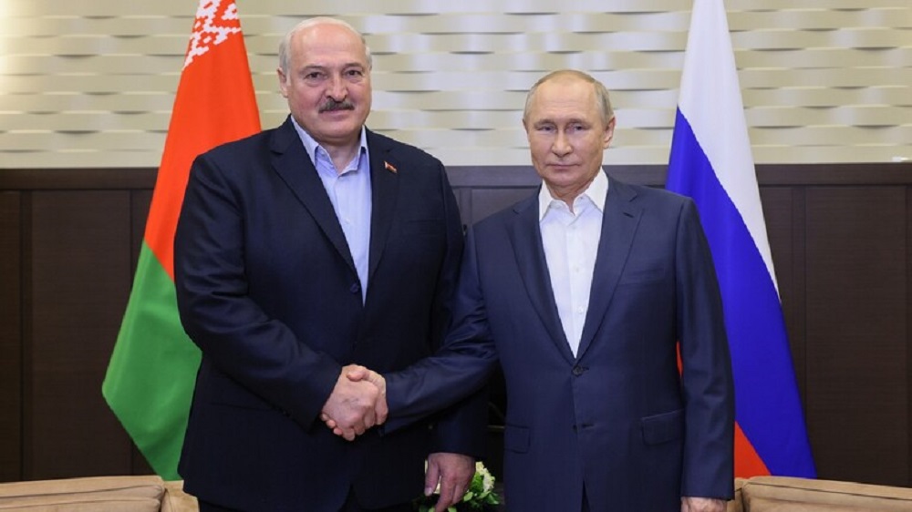 الرئيسان الروسي والبيلاروسي في سوتشي