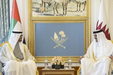 محمد بن زايد يبحث في قطر العلاقات الثنائية وسبل تطويرها