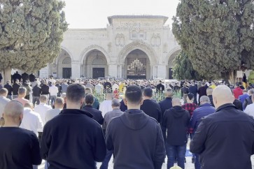 فلسطين المحتلة 70 ألف مصل يؤدون صلاة الجمعة في المسجد الأقصى