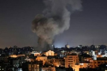 قصف صهيوني على قطاع غزة