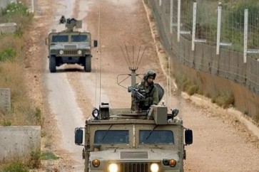 دورية للعدو الصهيوني على الحدود اللبنانية الفلسطينية