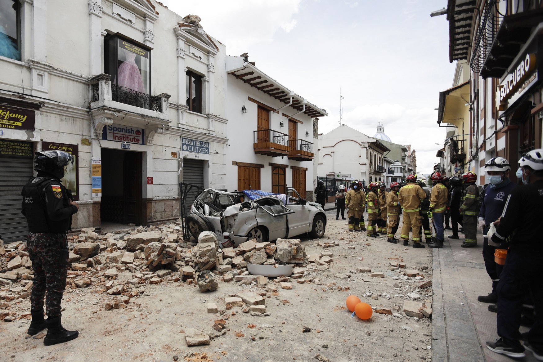 زلزال في الاكوادور