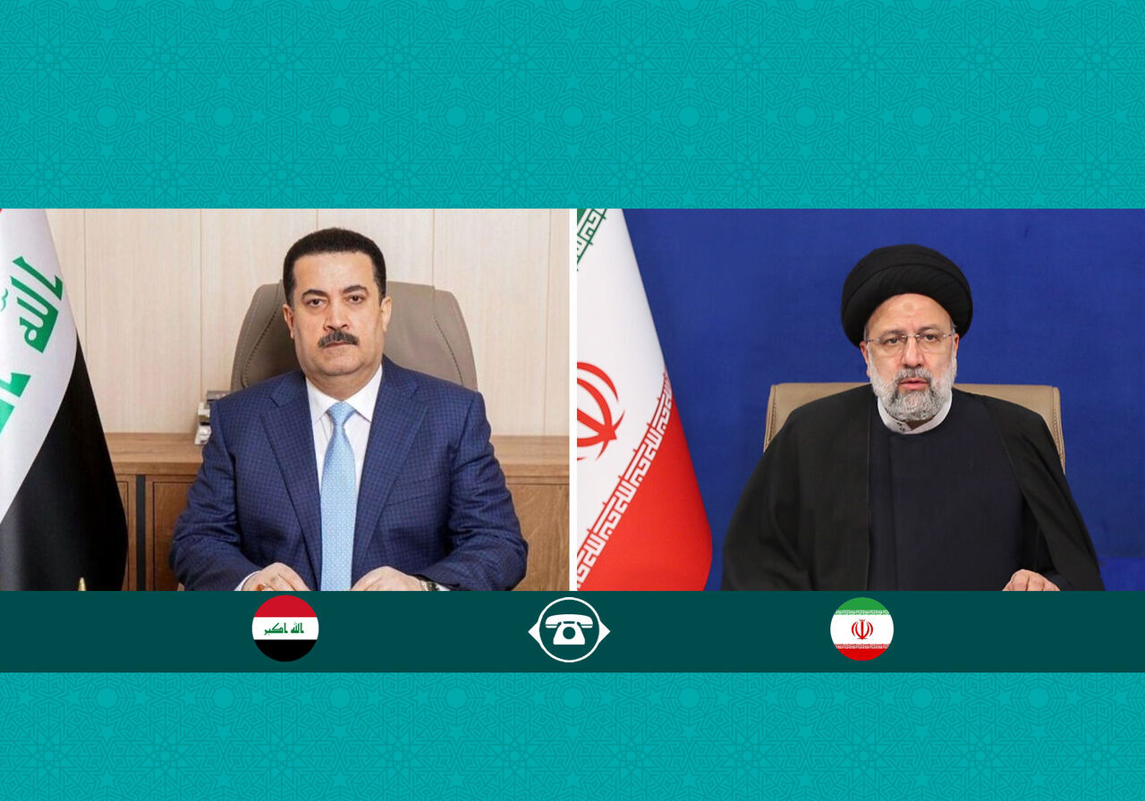 رئيسي للسوداني: لضرورة تعزيز التعاون بين ايران والعراق