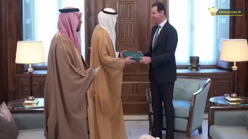 الرئيس السوري يتلقى دعوة من الملك السعودي لحضورِ قمة جدة