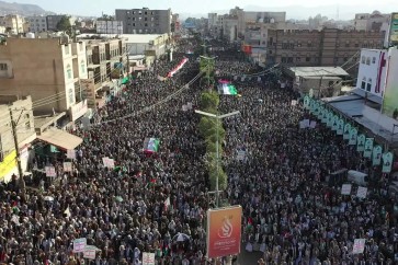 مسيرة حاشدة في صنعاء دعماً لغزة واستجابة لدعوة فصائل المقاومة