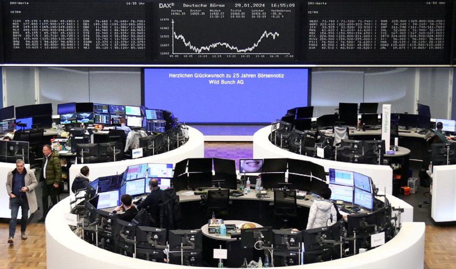الأسهم الأوروبية تغلق على ارتفاعٍ طفيف مع تراجع أسهم القطاع المالي