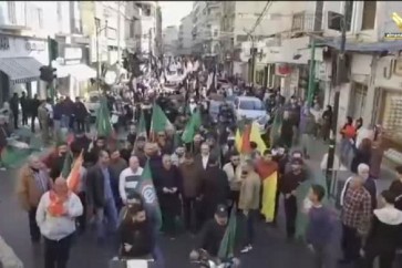 مسيرة حاشدة في بيروت تضامنا مع غزة