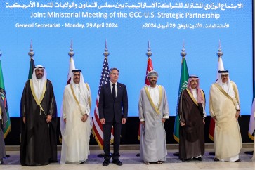 وزراء خارجية دول مجلس التعاون الخليجي ووزير الخارجية الأميركي
